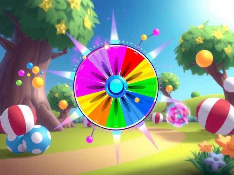 Dazzling Spin Wonder Gameplay Screenshot